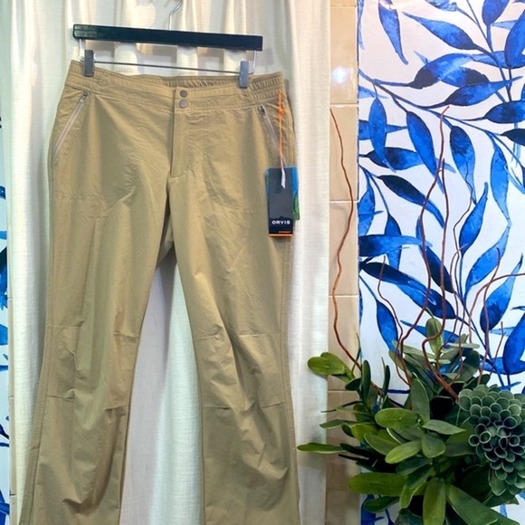NWT Women’s Orvis Outsmart Insect Shield Wading -Fishing Outdoor Pants Size 10 - Picture 2 of 9